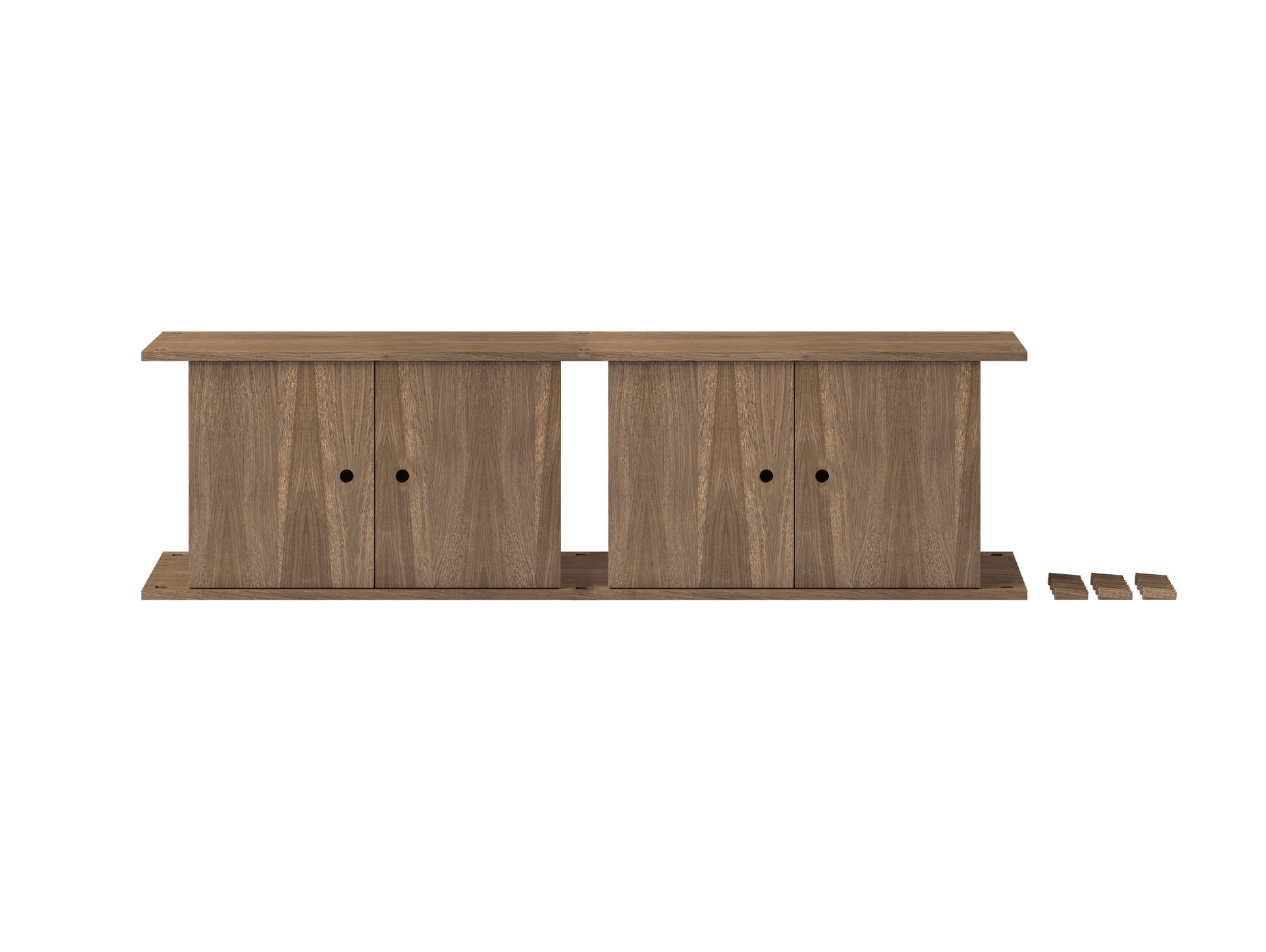 Moebe Double Cabinet / Smoked Oak