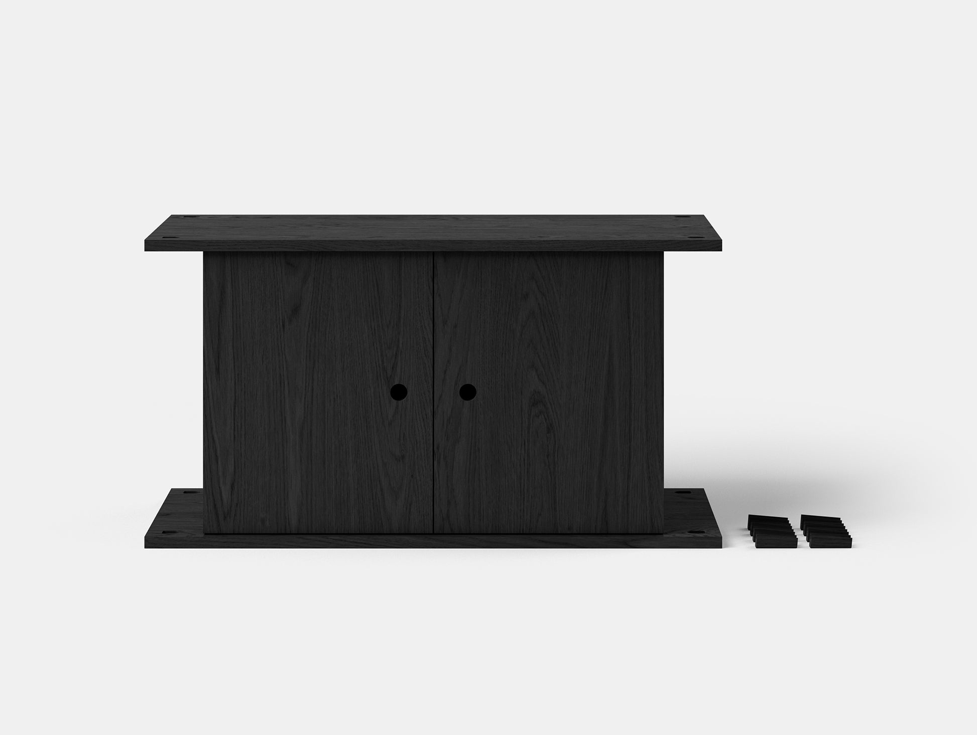Moebe Cabinet / Black Painted Oak