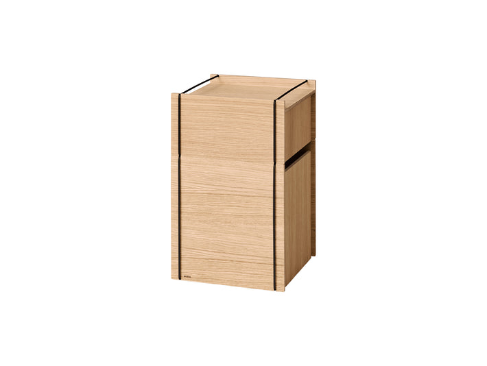 Bedside Storage by Moebe - Oak / Black
