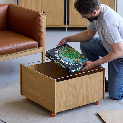 Storage Chest by Moebe - Oak / Stainless Steel