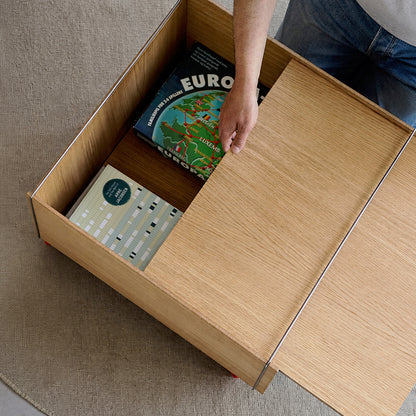 Storage Chest by Moebe - Oak / Stainless Steel