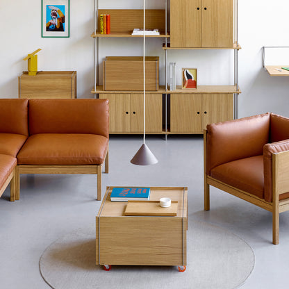 Storage Chest by Moebe - Oak / Stainless Steel