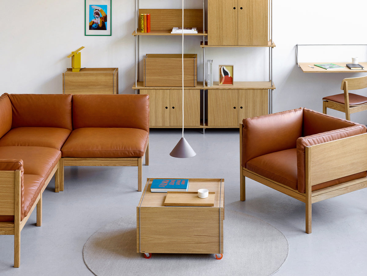 Storage Chest by Moebe - Oak / Stainless Steel