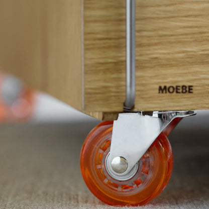 Storage Chest by Moebe - Oak / Stainless Steel