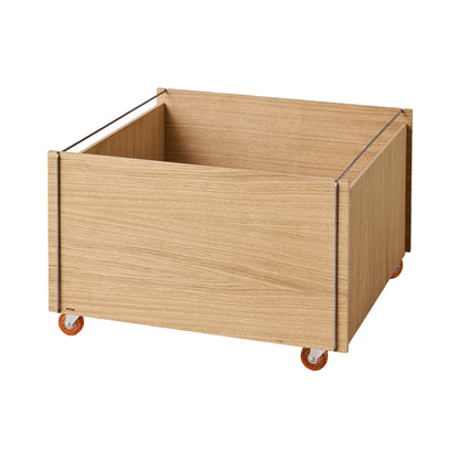 Storage Chest by Moebe - Oak / Stainless Steel