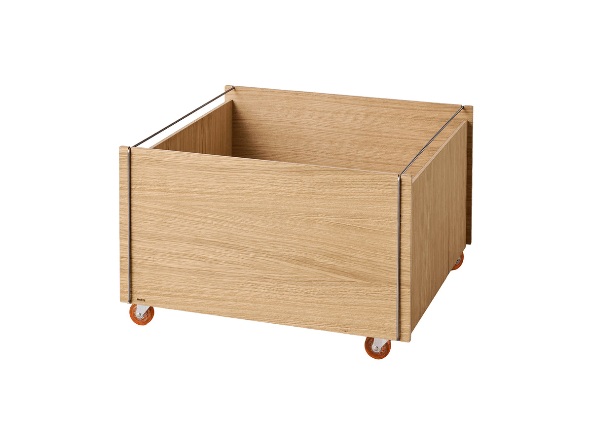 Storage Chest by Moebe - Oak / Stainless Steel
