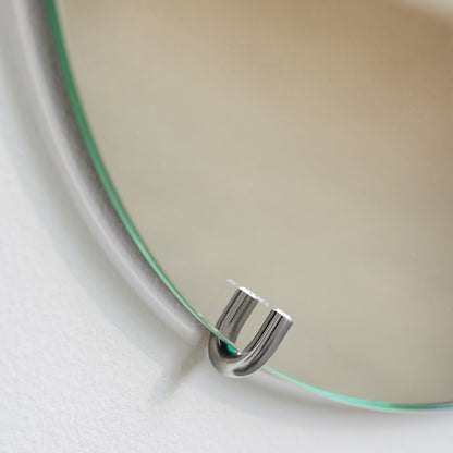 Moebe Tall Wall Mirror - Stainless Steel