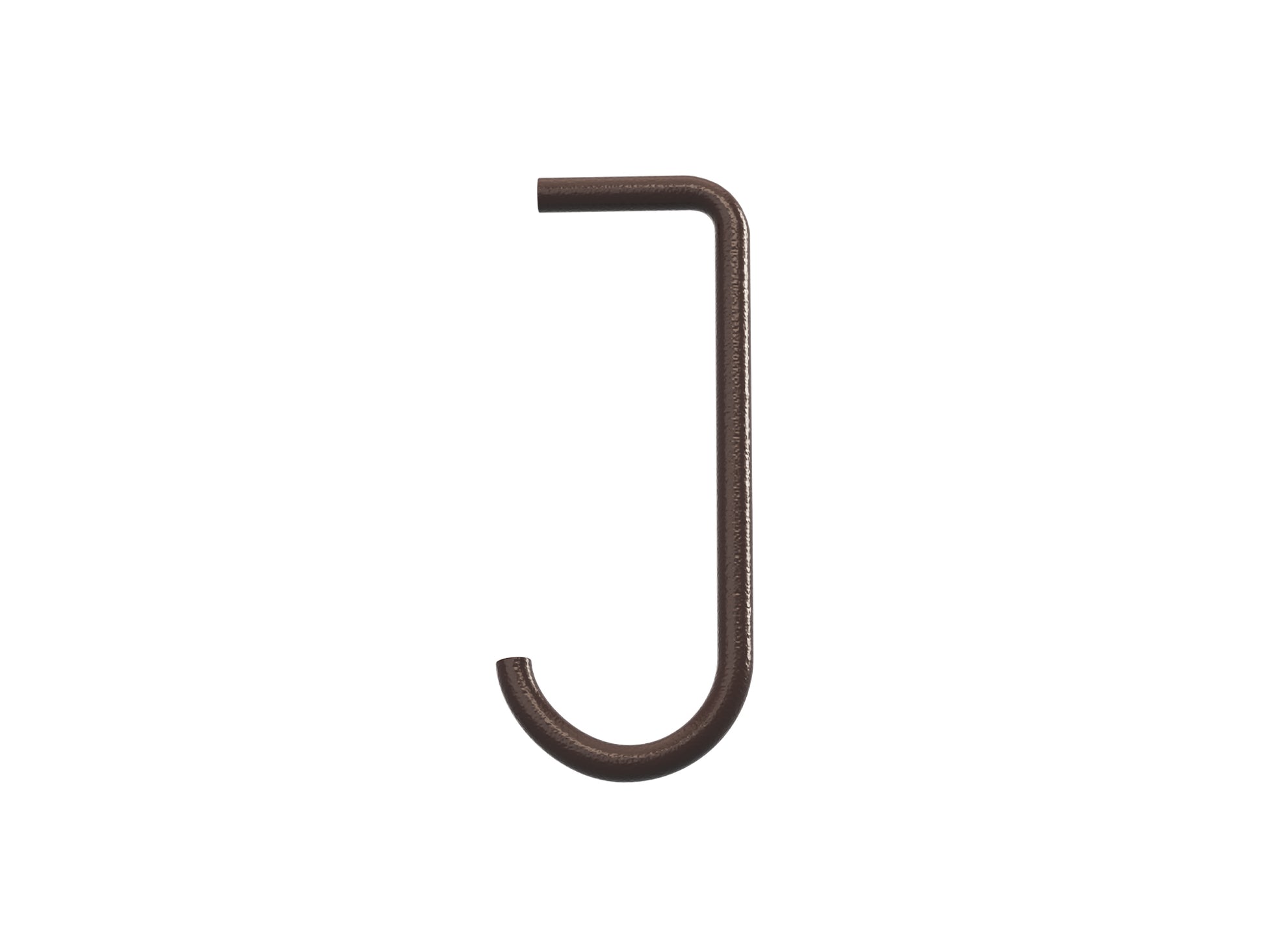 String J Hooks - Set of 5 - Dark Brown