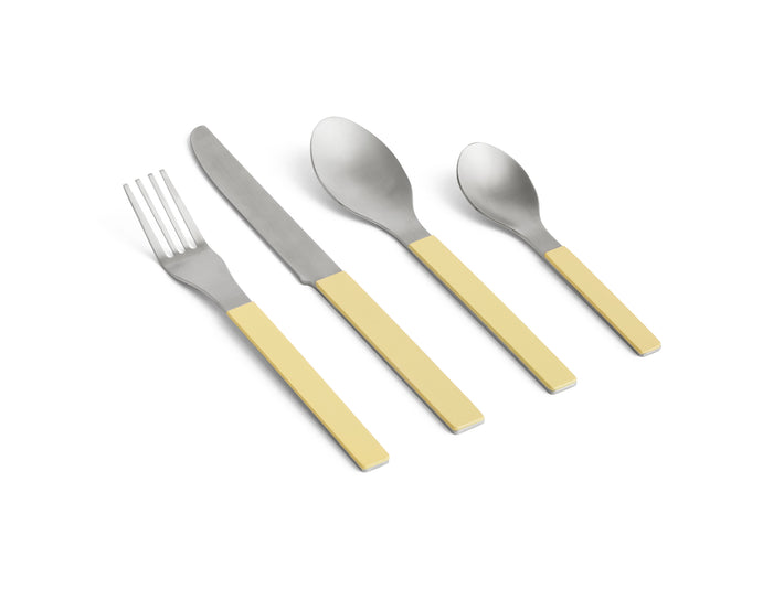 MVS Cutlery - Set of 4 by HAY - Yellow