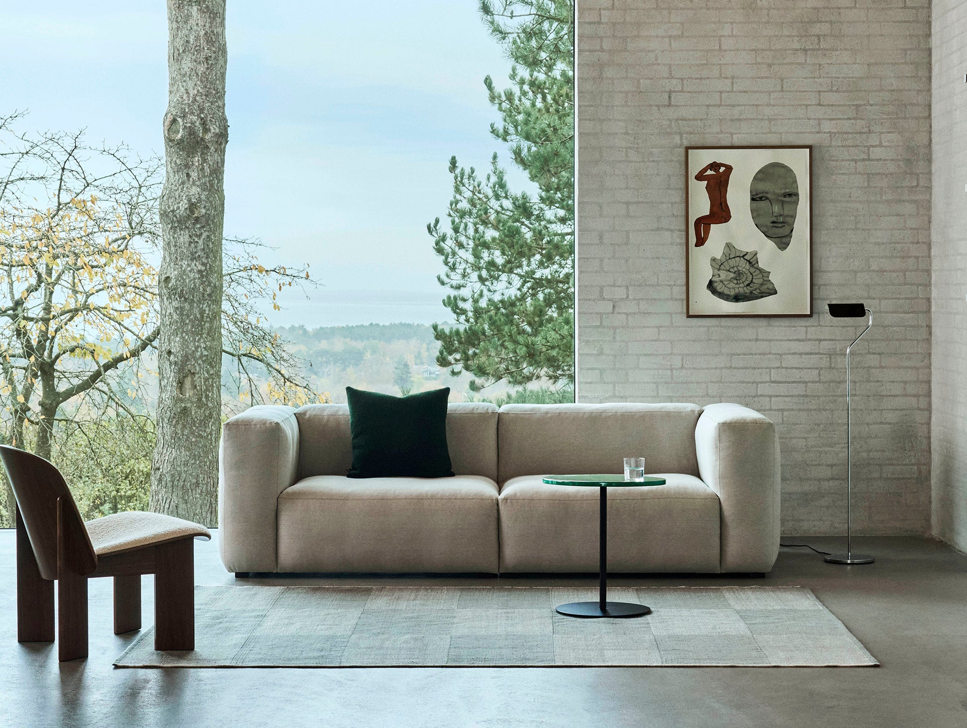 Apex Floor Lamp by HAY - Iron Black