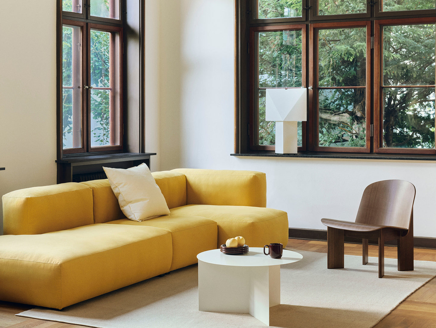 Check Rug by HAY - Sand