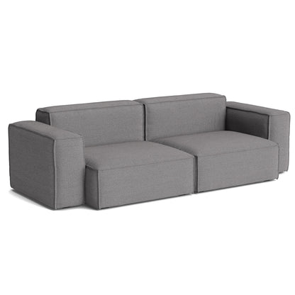 Mags Soft 2.5 Seater Sofa (Low Armrest) with Removable Cover by HAY - Combination 1 / Hallingdal 65 166