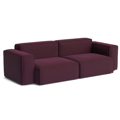 Mags Soft 2.5 Seater Sofa (Low Armrest) with Removable Cover by HAY - Combination 1 / Story 014