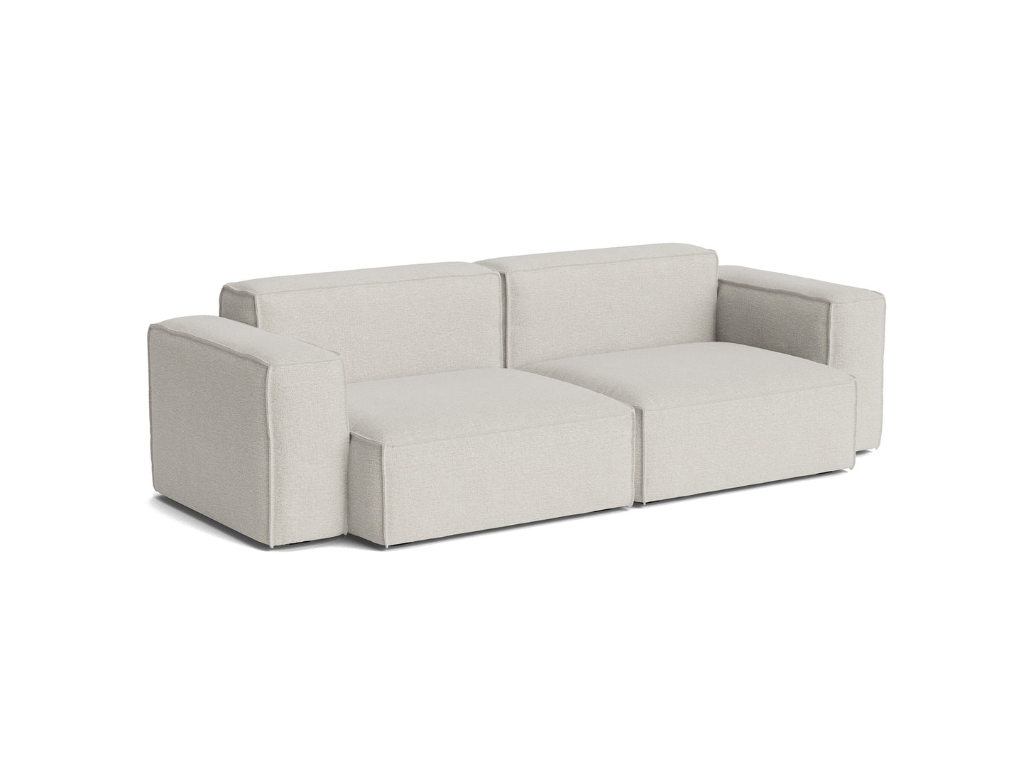 Mags Soft 2.5 Seater Sofa (Low Armrest) with Removable Cover by HAY - Combination 1 / Story 102
