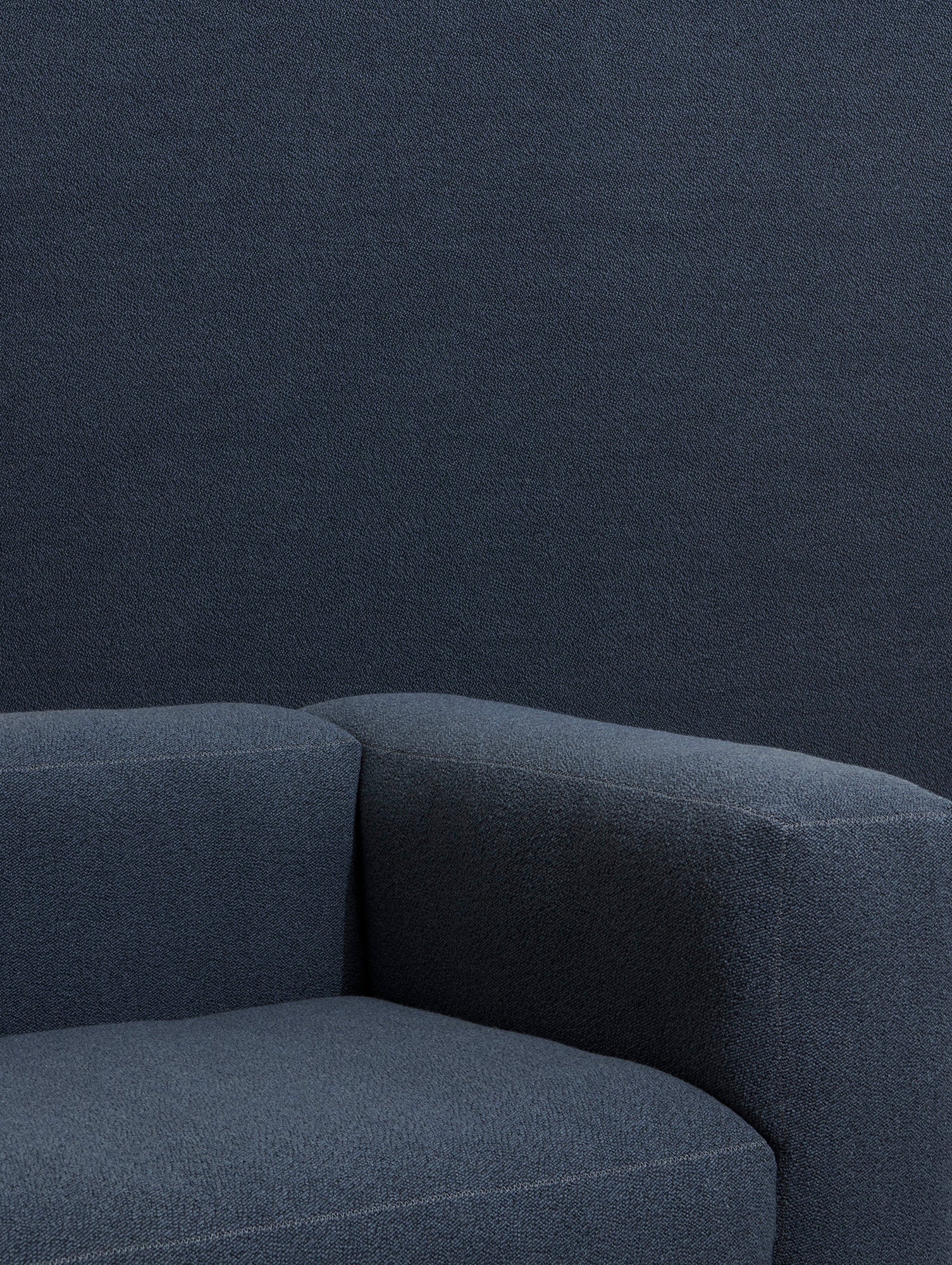 Mags Soft 2.5 Seater Sofa by HAY - Combination 1 / Turf Blue Grey / Grey Stitching