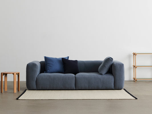 Mags Soft 2.5 Seater Sofa by HAY - Combination 1 / Turf Blue Grey