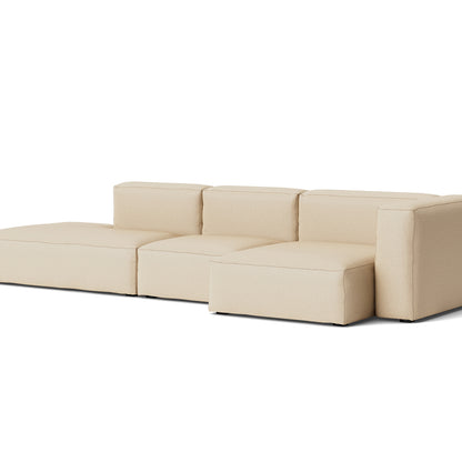 Mags Soft 3 Seater Sofa by HAY - Combination 4 - Right Armrest (Sitting Left) / Hallingdal 65 220