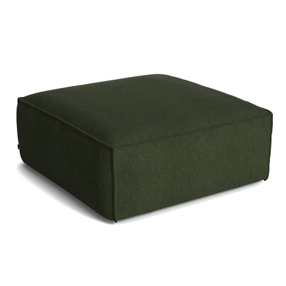 Mags Soft Ottoman with Removable Cover by HAY - Turf Dark Green
