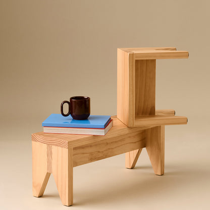 Manolito Stool by HAY - Natural Pine