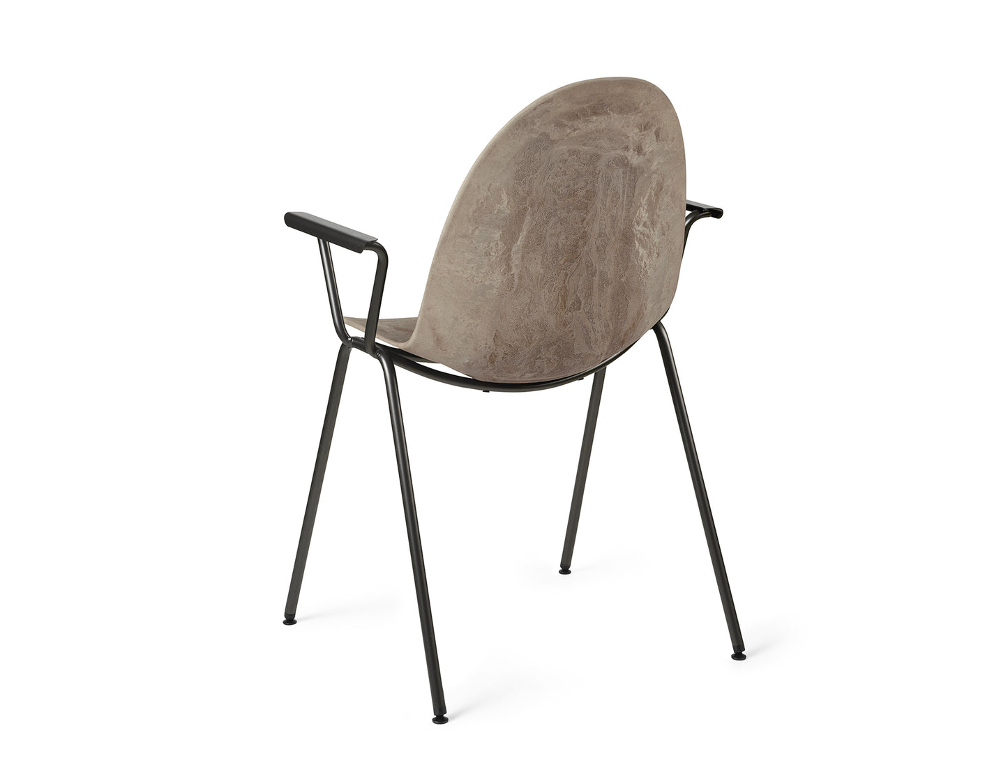 Eternity Armchair Without Upholstery by Mater - Light Coffee Shell