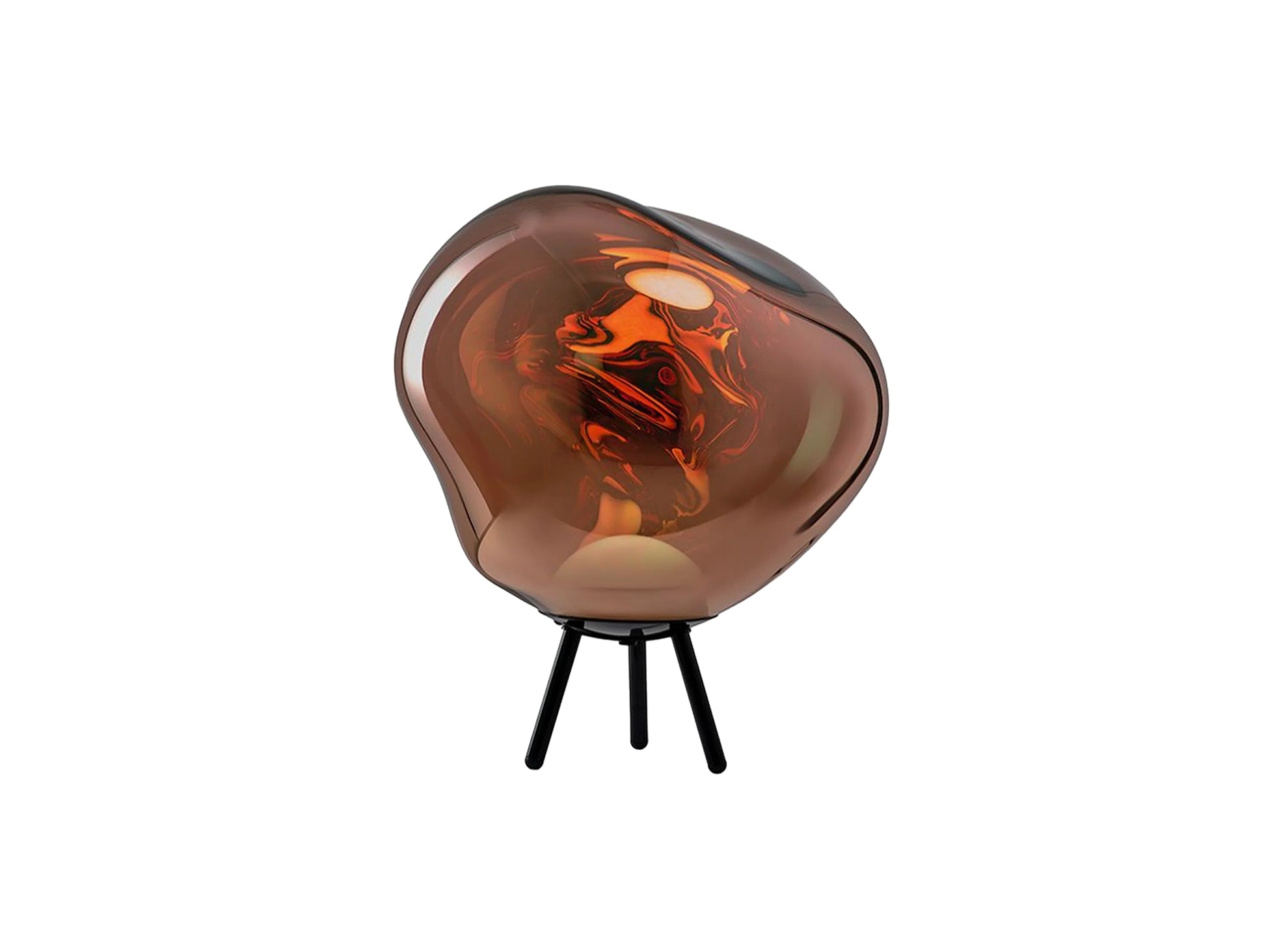 Melt Large LED Portable Lamp by Tom Dixon - Copper