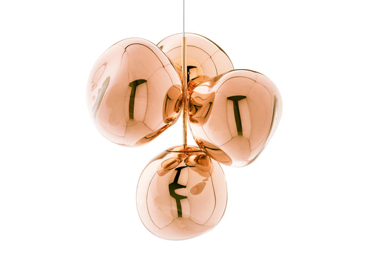 Melt LED Chandelier by Tom Dixon - Small / Copper