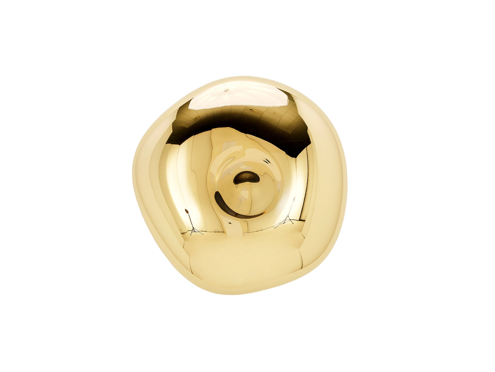 Melt Surface LED Wall Lamp by Tom Dixon - Gold