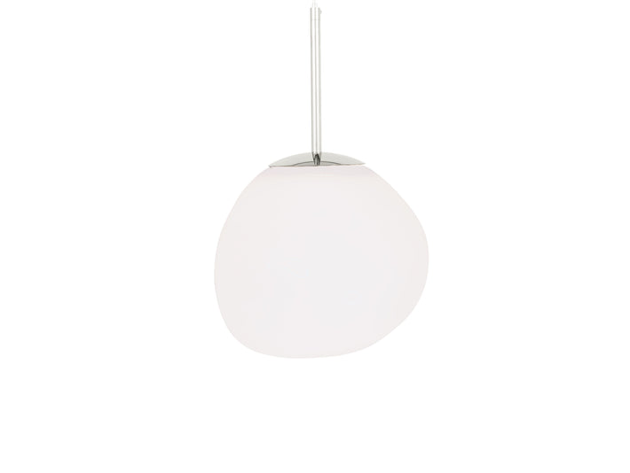 Melt LED Mini Pendant by Tom Dixon - Opal / Silver