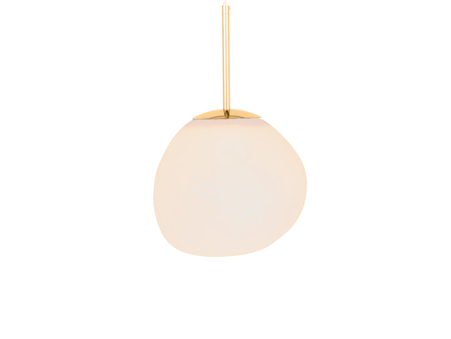 Melt LED Mini Pendant by Tom Dixon - Opal / Gold