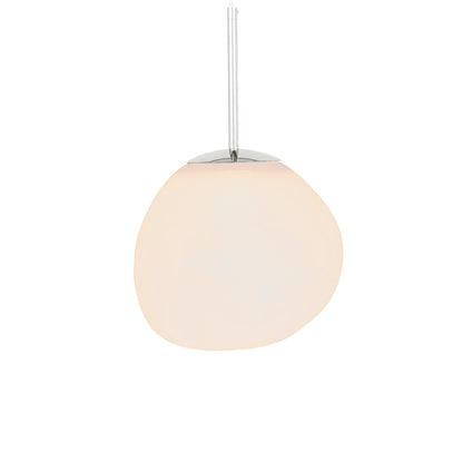 Melt LED Mini Pendant by Tom Dixon - Opal / Silver