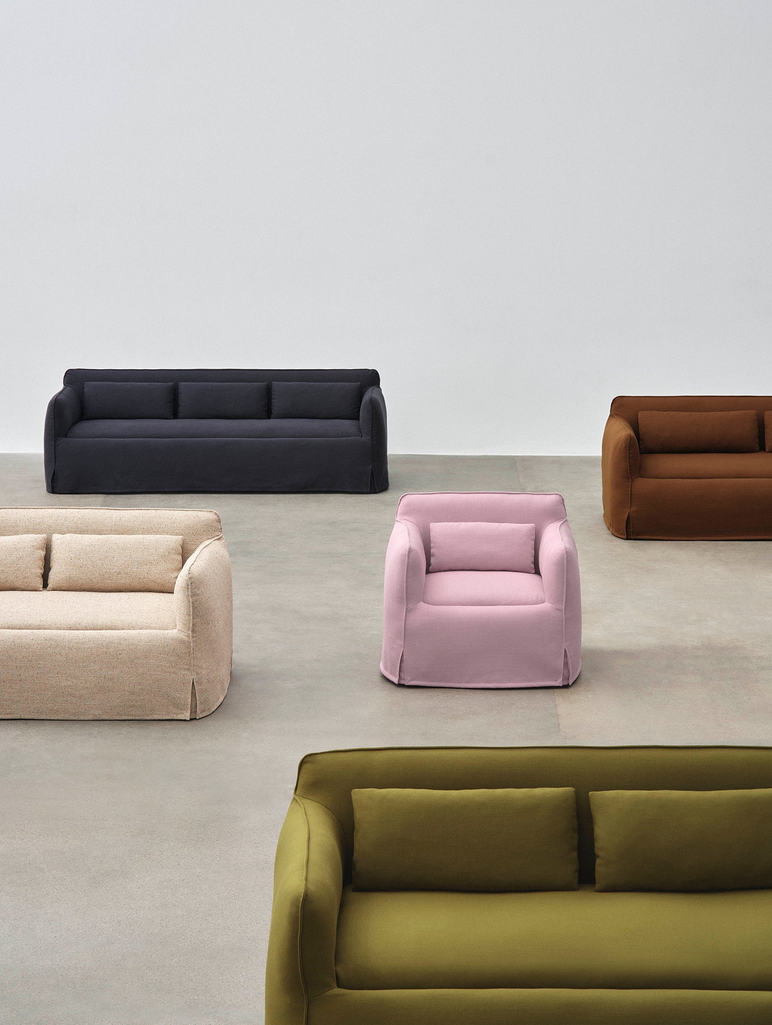 Mimi 3-Seater Sofa by HAY  