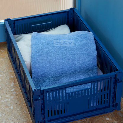 Mono Organic Towels by HAY - Sky Blue