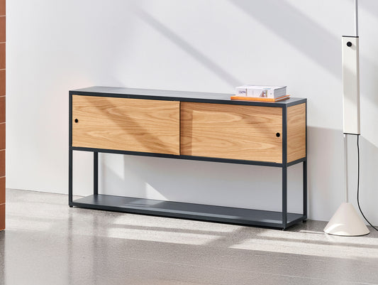 New Order Shelving Combination 207 by HAY - Charcoal
