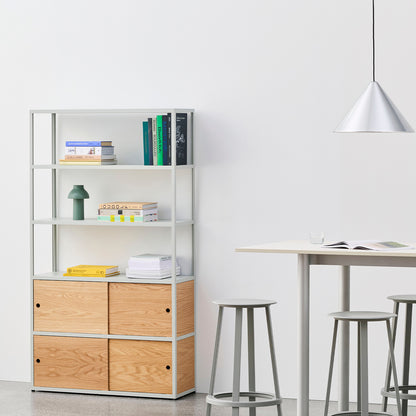 New Order Shelving - Combination 503 by HAY - Light Grey