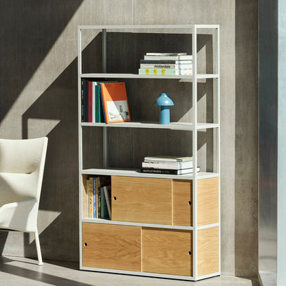 New Order Shelving - Combination 503 by HAY - Light Grey