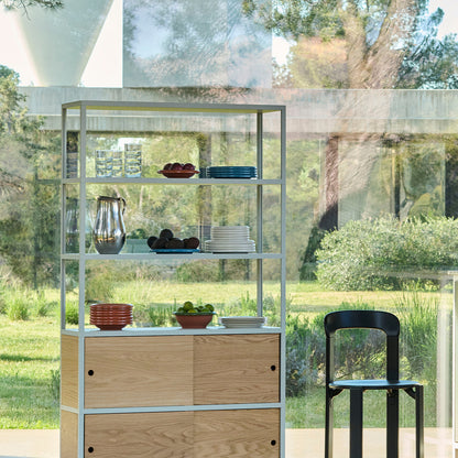 New Order Shelving - Combination 503 by HAY - Light Grey