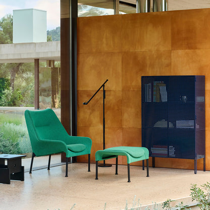 Perforated Cabinet Floor by HAY - Large / Steel Blue