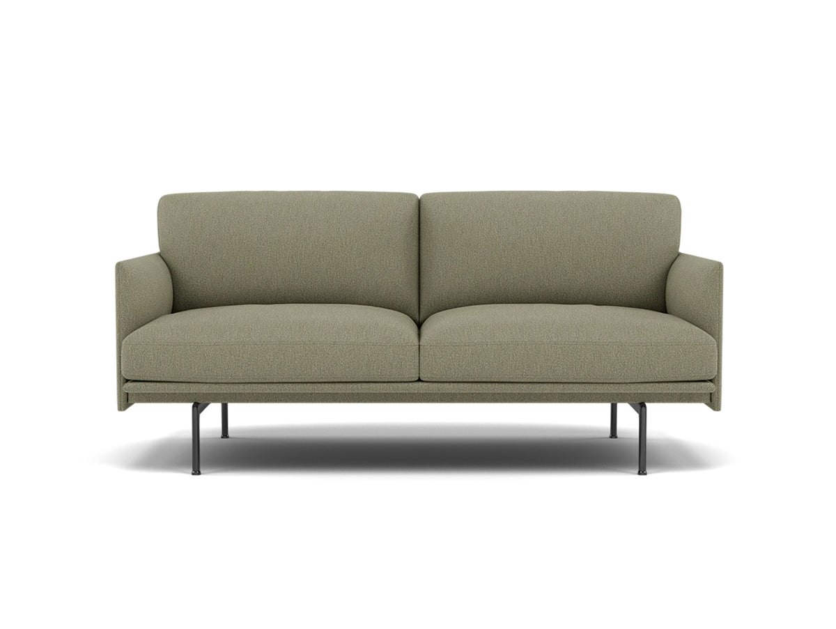 Outline Soft 2-Seater Sofa by Muuto - Clay 15