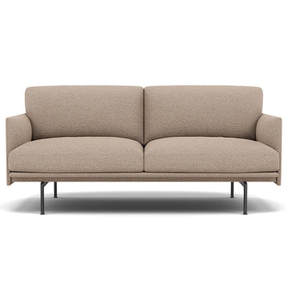 Outline Soft 2-Seater Sofa by Muuto - Hearth 06