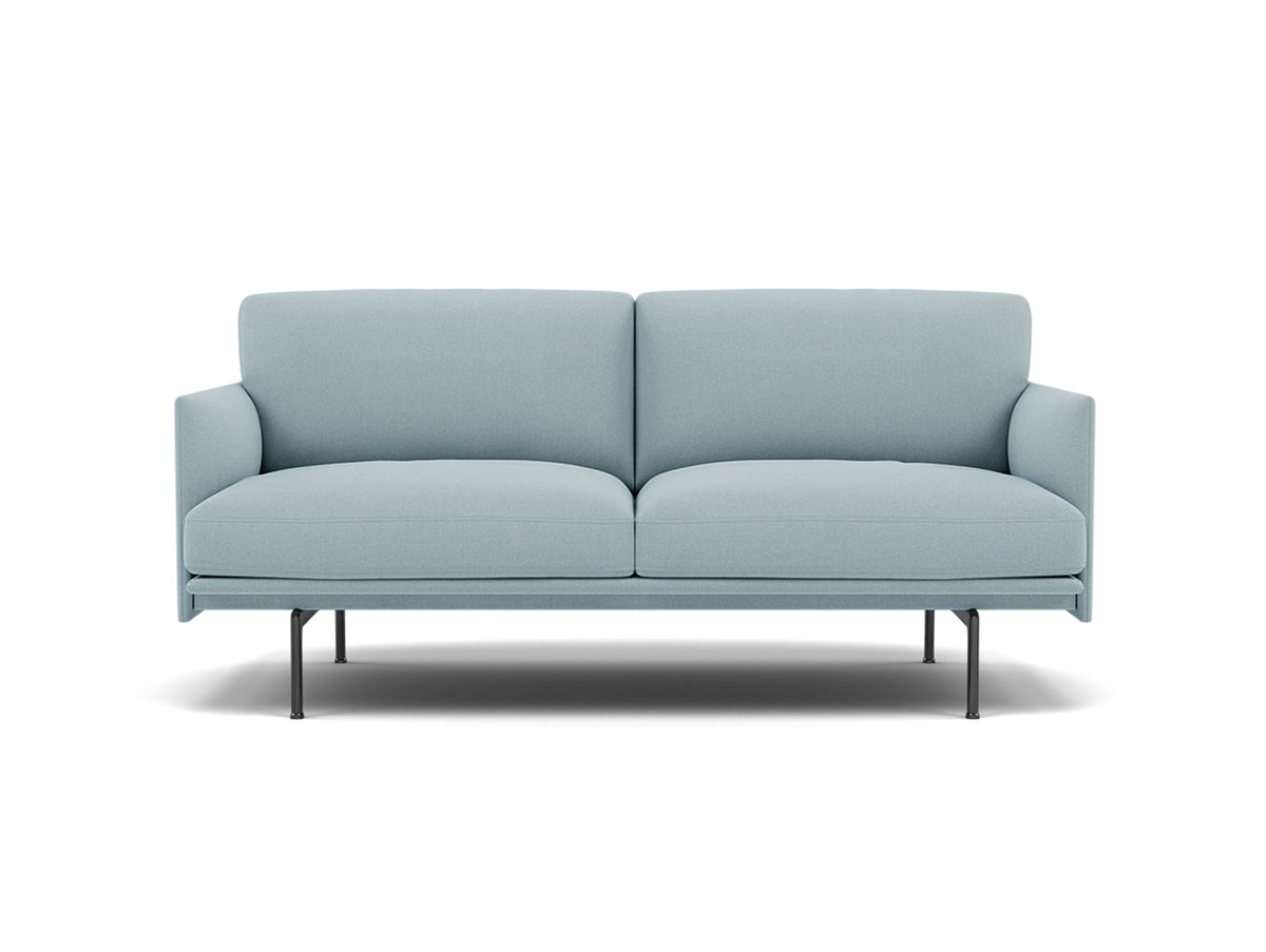 Outline Soft 2-Seater Sofa by Muuto - Steelcut Trio 713