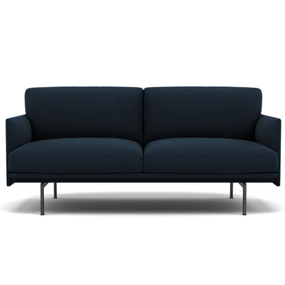 Outline Soft 2-Seater Sofa by Muuto - Steelcut Trio 796