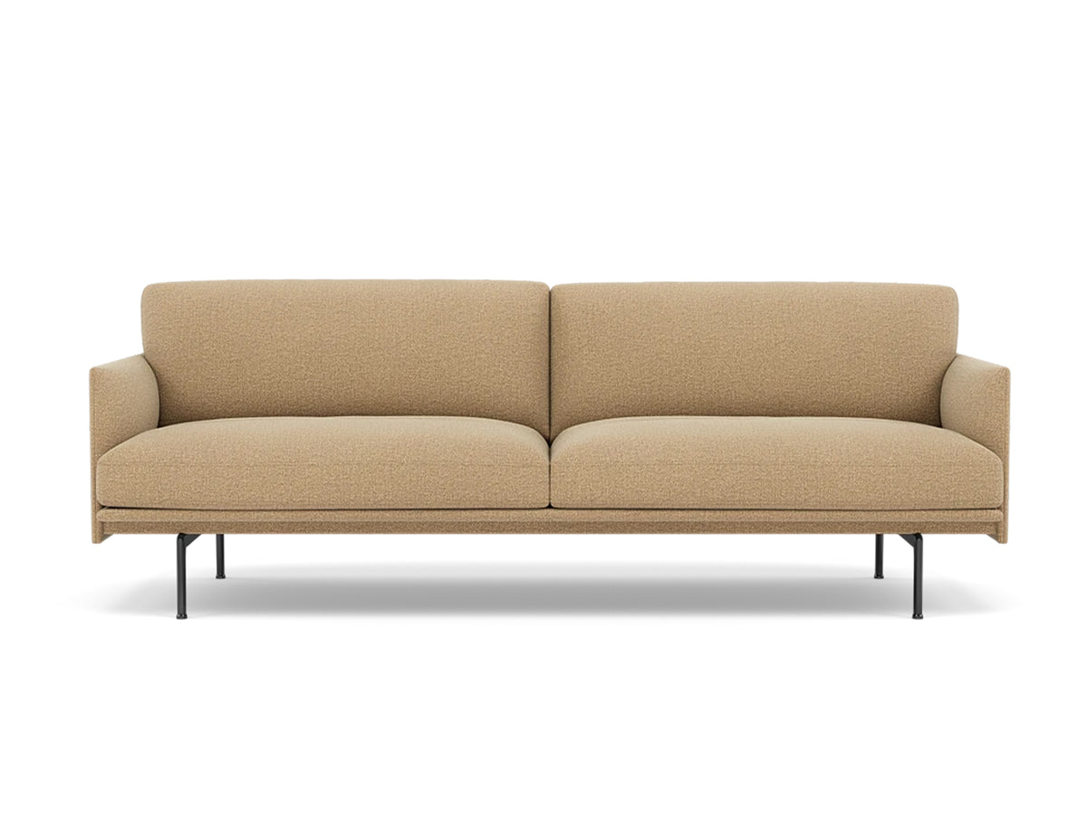 Outline Soft 3-Seater Sofa by Muuto - Ecriture 240