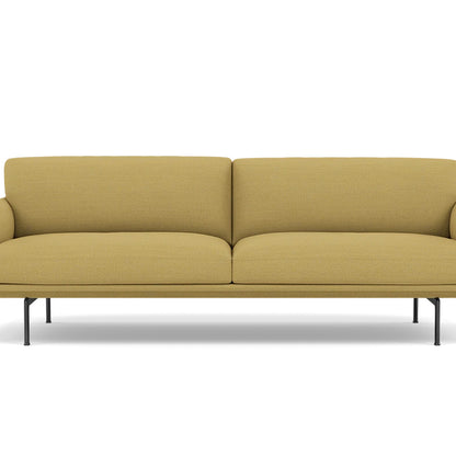 Outline Soft 3-Seater Sofa by Muuto - Hallingdal 407