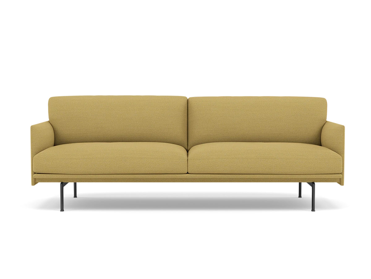 Outline Soft 3-Seater Sofa by Muuto - Hallingdal 407