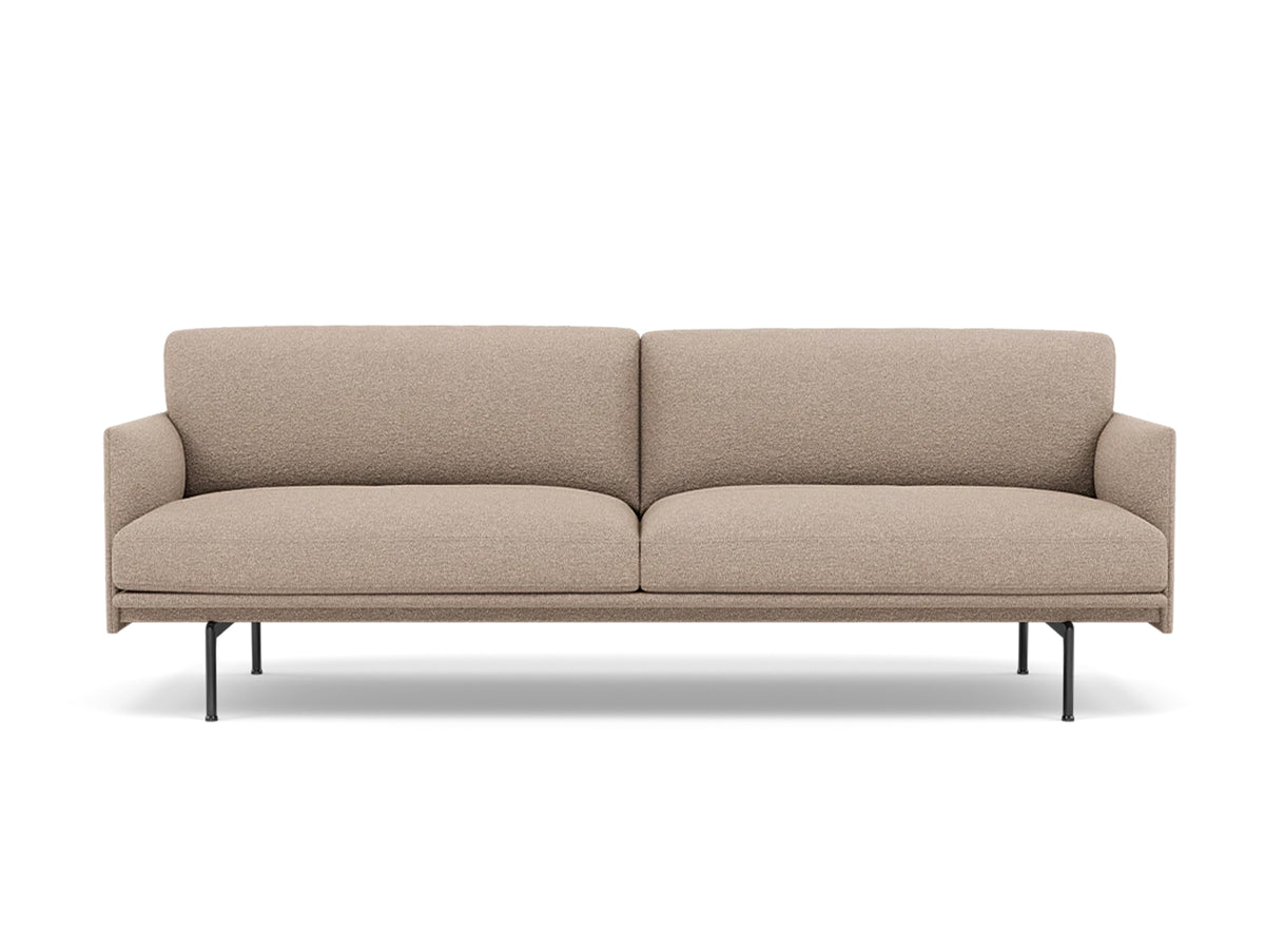 Outline Soft 3-Seater Sofa by Muuto - Hearth 6