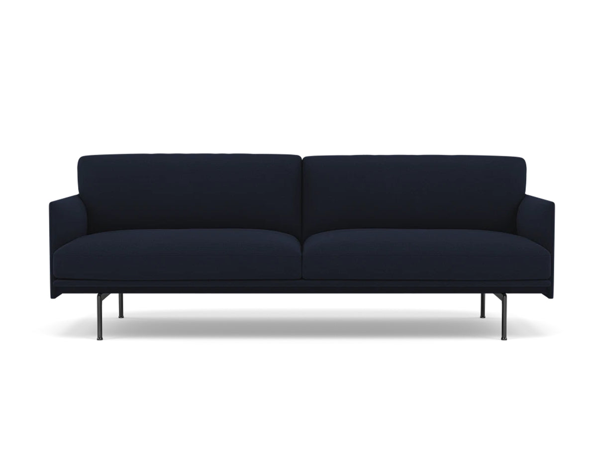Outline Soft 3-Seater Sofa by Muuto - Vidar 554