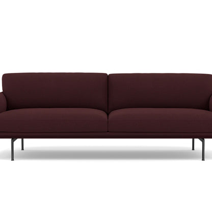 Outline Soft 3-Seater Sofa by Muuto - Vidar 693