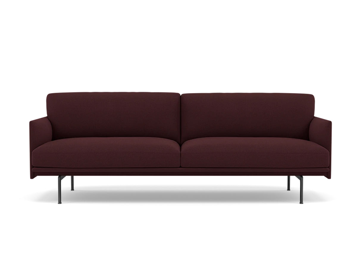 Outline Soft 3-Seater Sofa by Muuto - Vidar 693