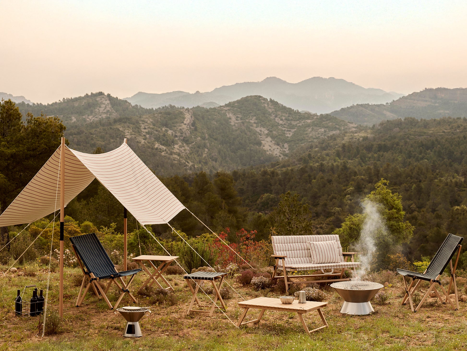 Outdoor Market Folding Sofa Cushion by HAY