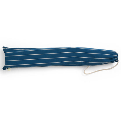 Outdoor Market Folding Chair by HAY - Blue with Beige Stripe